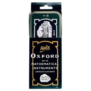 Helix Oxford Mathematical Geometric Set  Metal Tin