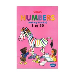 Vikas Numbers 1 to 50 Tracing book