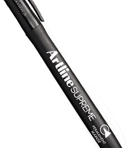 Artline Black Sharpies Permanent Marker