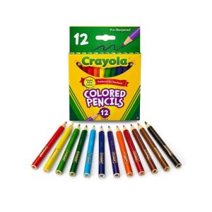 Crayola Colour Pencil Half Size 12colors