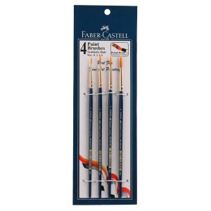 Faber Castell Brush Hair Round set 4pcs