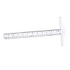 T Square Plastic Clear 60cm