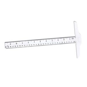T Square Plastic Clear 60cm