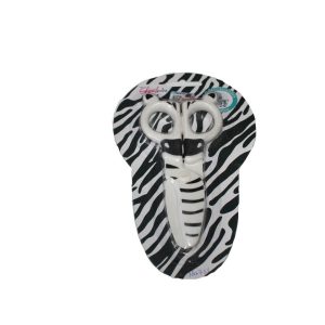 Officepoint Children Scissors 5inch Zebra