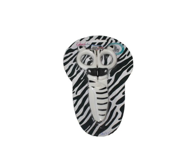Officepoint Children Scissors 5inch Zebra