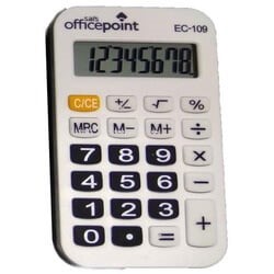 Officepoint EC-109B 8Digits Pocket Calculator