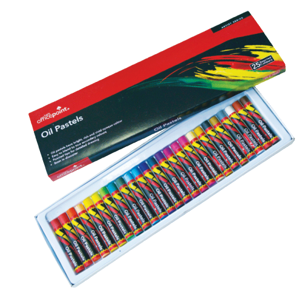 Officepoint Oil Pastels 25 Colors
