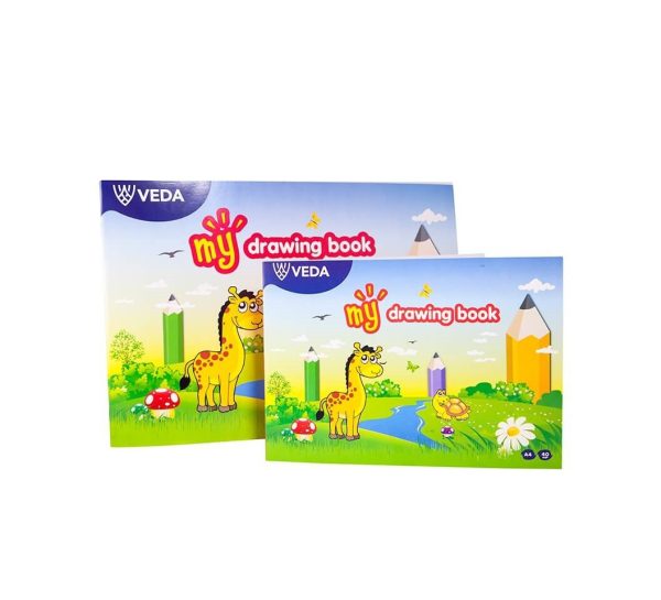 Veda Drawing Book A4 20pgs