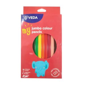 Veda Jumbo Colour Pencil Pack of 12