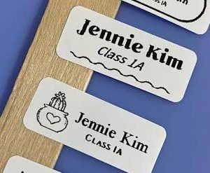 Labelling Stationery Items 6 Sheets Per School Box