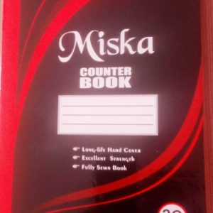Exercise Book A4 Single Ruled 192pgs 2Quire Counter Hard Cover Miska