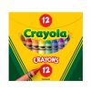 Crayola Wax Crayons 12Pcs