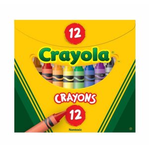 Crayola Wax Crayons 12Pcs