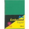 Embossed Paper Coloured A4 1 Pcs White