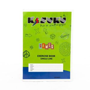 Exercise Book A4 Single Ruled 64Pgs Kasuku