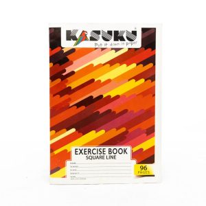 Exercise Book A4 Square Ruled 96Pgs Kasuku
