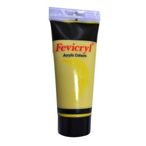 Fevicryl Acrylic Colours Yellow 200ml Per Piece