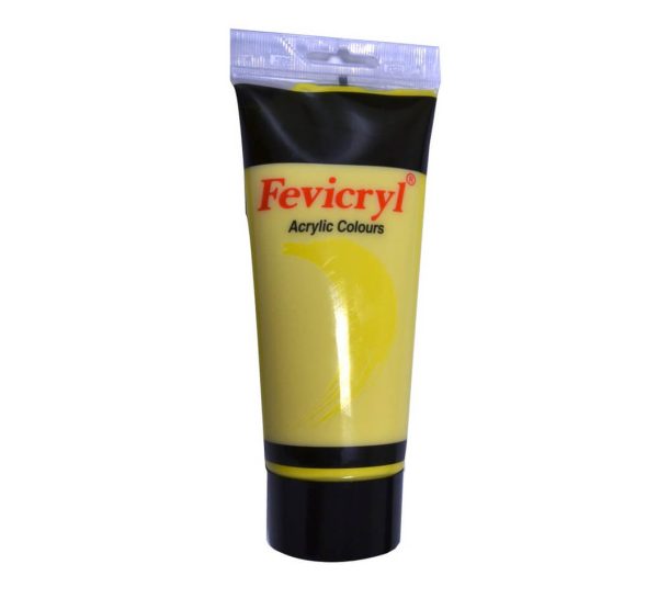 Fevicryl Acrylic Colours Yellow 200ml Per Piece