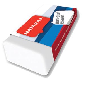 Nataraj Non Dust White Eraser
