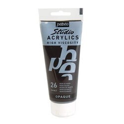 Pebeo Acrylic Colours Black 100ml 1Pcs