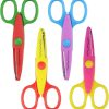 Serrated Scissors 1Pcs with plastic coating