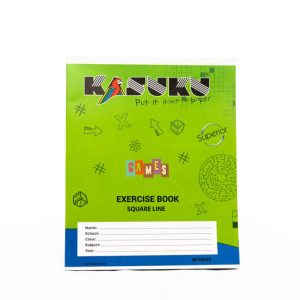 Exercise Book A5 Square Ruled 80pgs Kasuku
