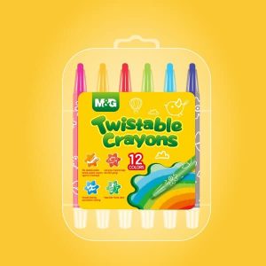 Twistable Crayons M And G 1Pkt 12s