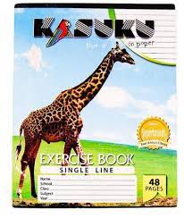 Exercise Book A4 Square Line 48pgs Kasuku