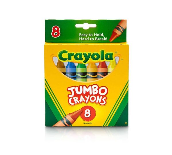 Crayola Jumbo Crayons 8Pcs