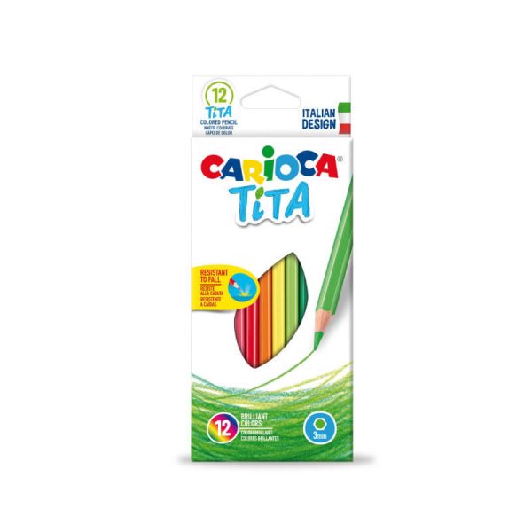 Carioca Color Pencils 12Pcs
