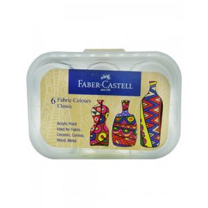 Faber Castell Fabric Paint 6 Colours