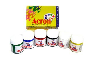 Acron Poster Colors Set of 6
