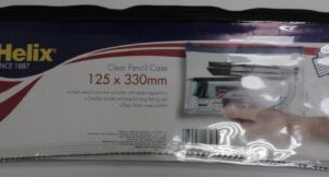 PVC Clear Pencil Case Large