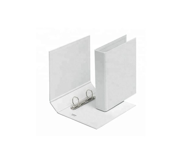 D Ring Binder File White Spine Width 1.5
