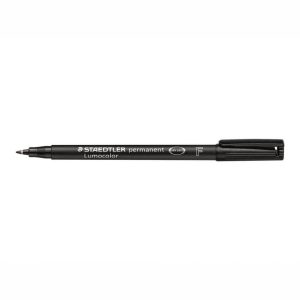 Staedtler Lumocolor Permanent  Marker OHP Pen Fine Tip Black