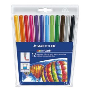 Staedtler Fibre Tip Pens 12s