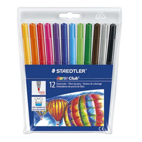 Staedtler Fibre Tip Pens 12s