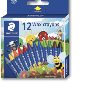 Staedtler Wax Crayons 12pcs