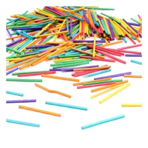 Coloured Wooden Match Sticks a pack of 50