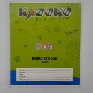 Exercise Book A5 Plain 96Pgs Kasuku