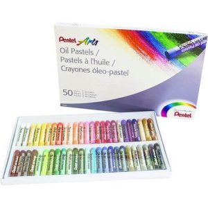 Pentel Oil Pastels 50 Color Set