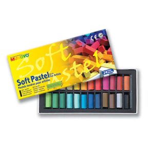 Mungyo Chalk Patstels 24Pcs