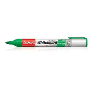 Luxor Green Non Refillable Whiteboard Marker Chisel Tip Per Piece
