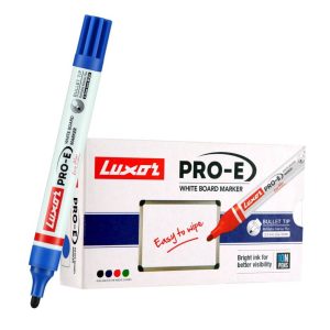 Luxor Blue Non Refillable Whiteboard Marker Chisel Tip Per Piece