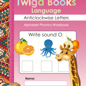 Twiga Books Language 1 Anticlockwise Letters Pink Series