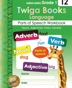 Twiga Books Language Parts Of Speech Workbook 12 Green Series