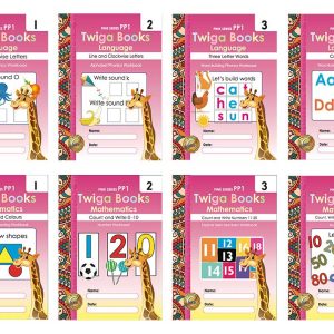 Twiga Pink Series 8 Books