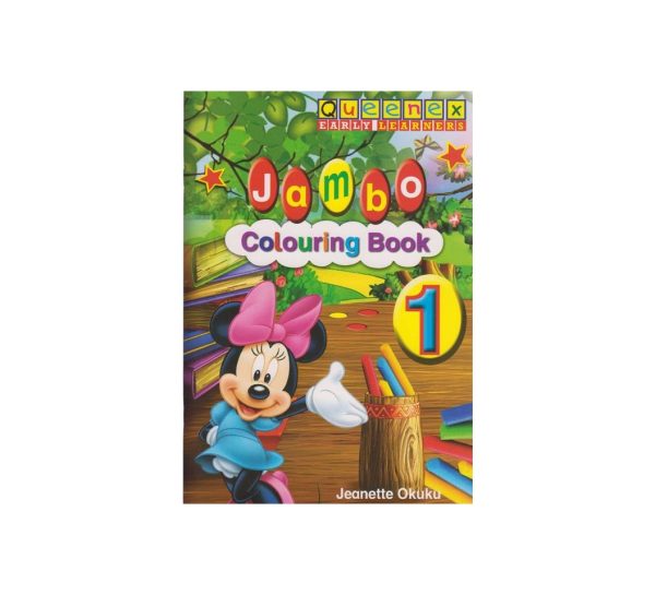 Queenex Early Learning Jambo Colouring book 1