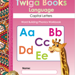 Twiga Books Language 4 Capital Letters Pink Series