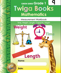 Twiga Books Series Mathematics Measurements Workbook 9 Green Series